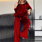 Women's Soft Velour Leisure Set