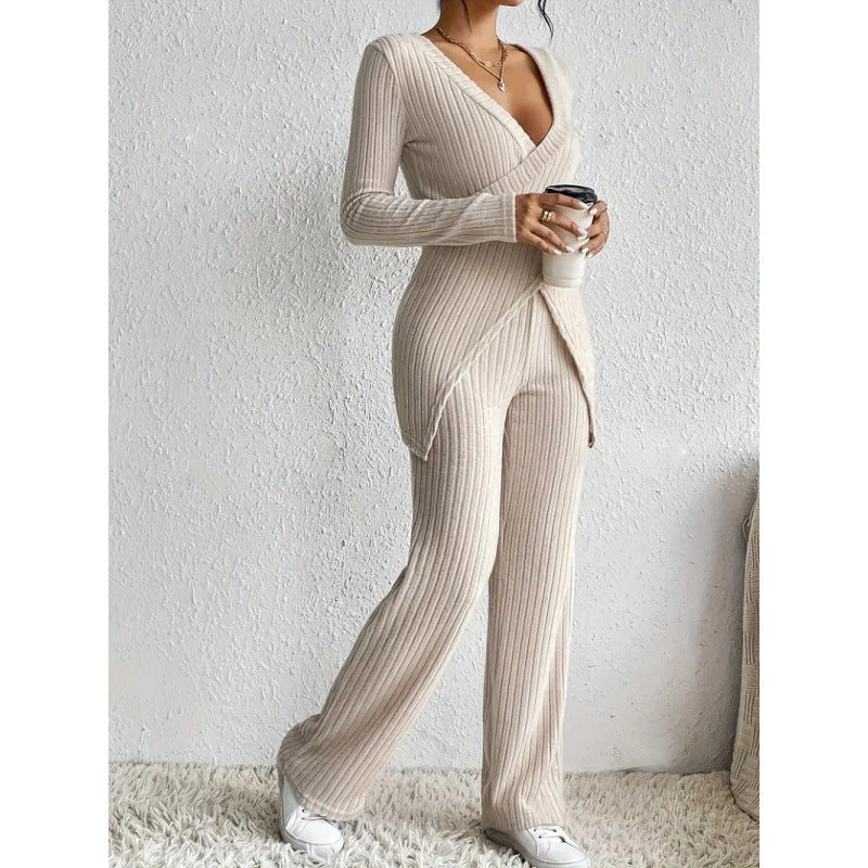 Women's Elegant Casual Knit Suit Set