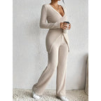 Women's Elegant Casual Knit Suit Set