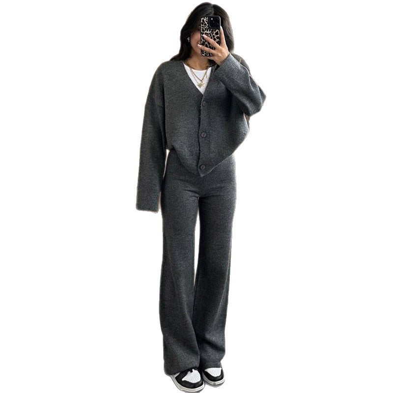 Women's Casual Knit Suit