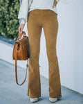 Comfortable Bootcut Pants in Soft Material