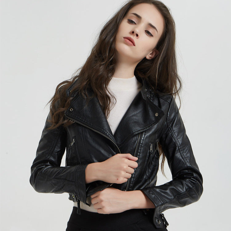 Women's Elegant Biker Jacket