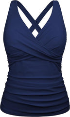 Women's Swimsuit with Wrap Cut and Figure-Flattering Design