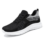 Women's Breathable Running Sneakers with Flexible Upper