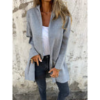Elegant Women's Jacket with Zipper and Pockets
