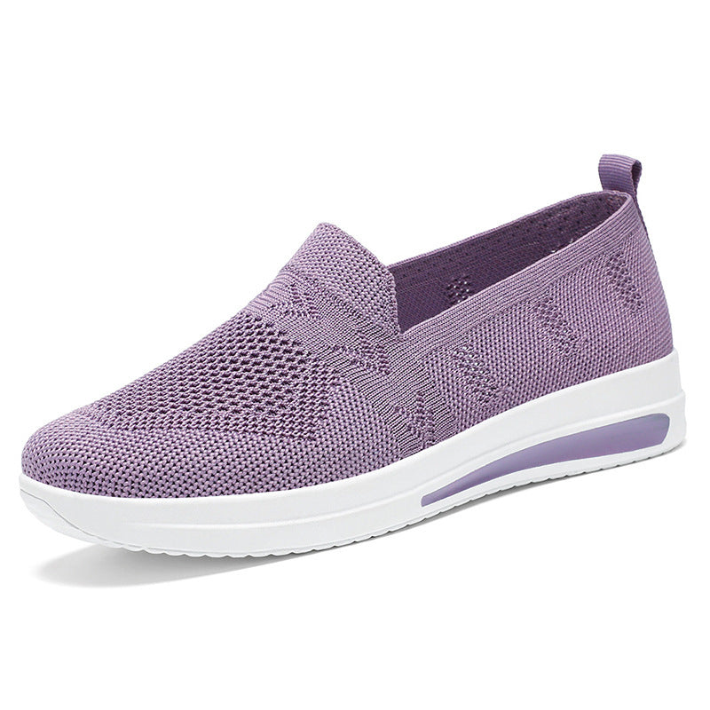 Women's Breathable Comfort Running Shoes with Flexible Upper