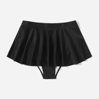 Women's Swim Skirt with Integrated Bikini Bottoms