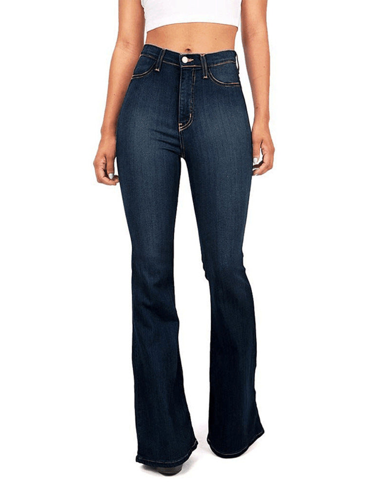 Women's High-Waisted Bootcut Jeans