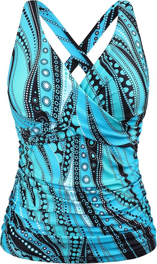 Women's Swimsuit with Wrap Cut and Figure-Flattering Design