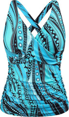 Women's Swimsuit with Wrap Cut and Figure-Flattering Design