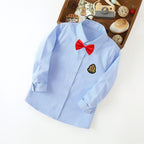Women's Classic Long-Sleeve Shirt with Crest