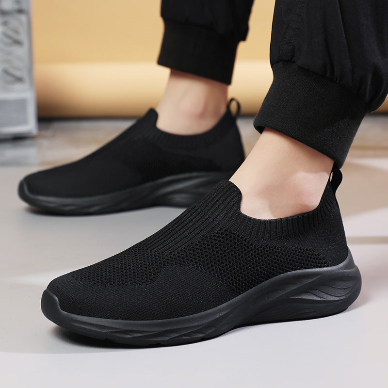 Women's Breathable Sock Shoes with Flexible Upper and Non-Slip Sole