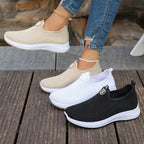 Women's Breathable Slip-On Sneakers with Flex Sole