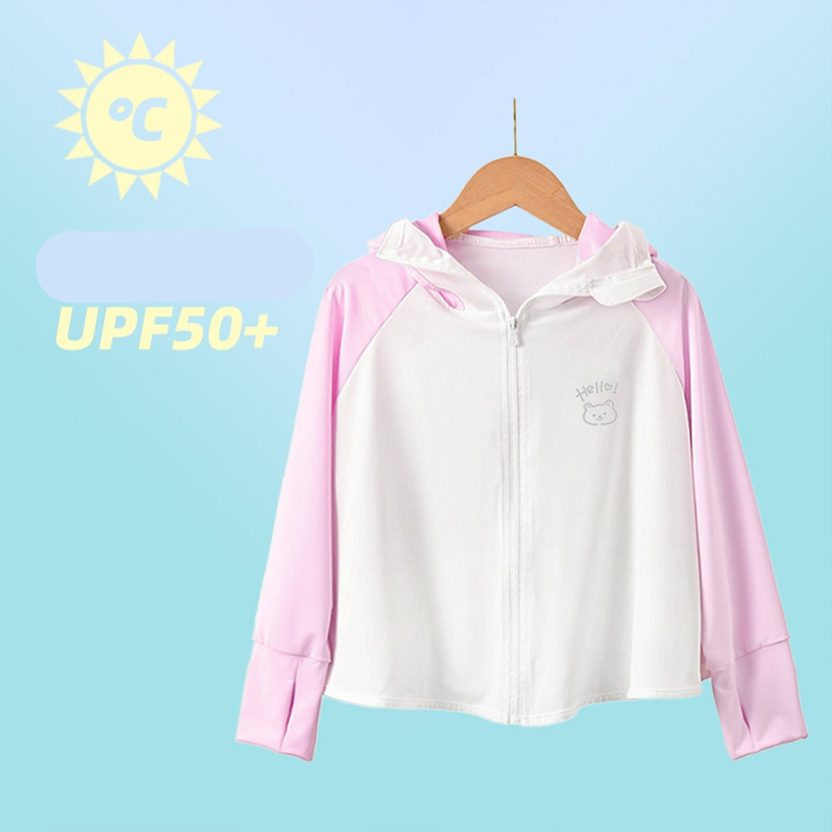 Women's Breathable Sports Jacket with Light UV Protection