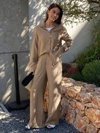 Women's Sporty Elegant Two-Piece Jogging Set