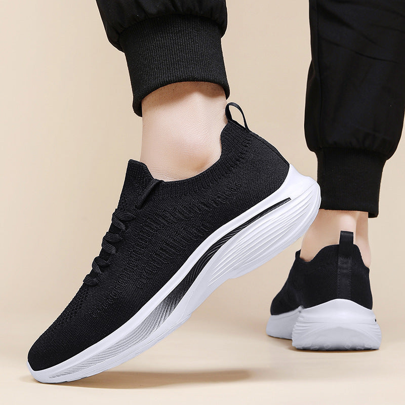 Women's Breathable Fitness Sneakers with Flexible Outsole