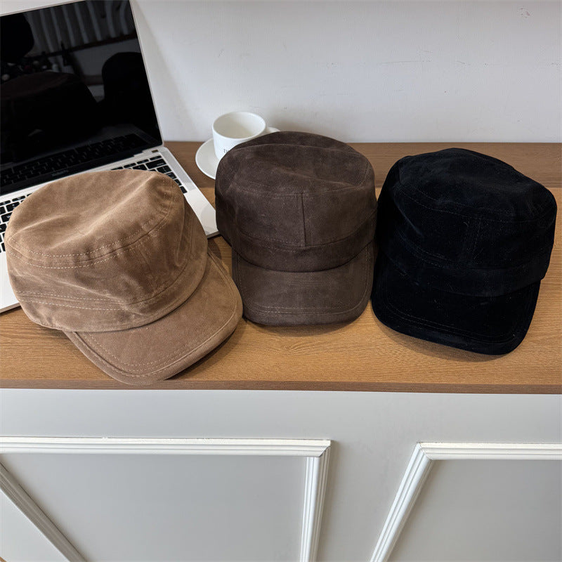 Casual Suede Field Cap