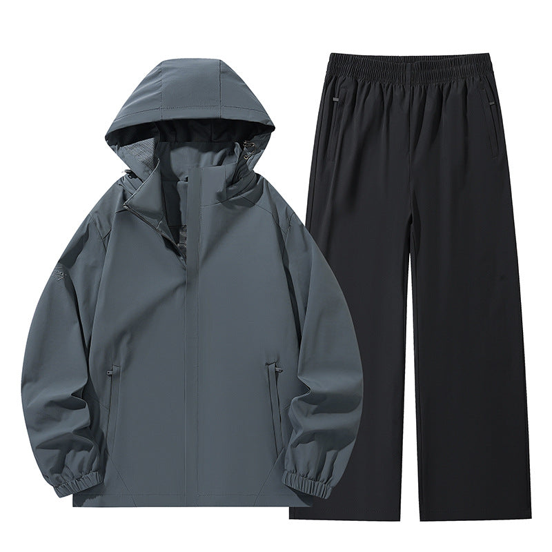 Men's Two-Piece Water-Repellent Outdoor Set
