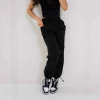 Women's Comfortable Casual Pants with Side Zippers