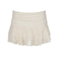 Women's Flowy Chiffon Ruffle Skirt