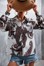 Women's Paisley Print Shirt