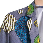 Women's Blazer with African Pattern
