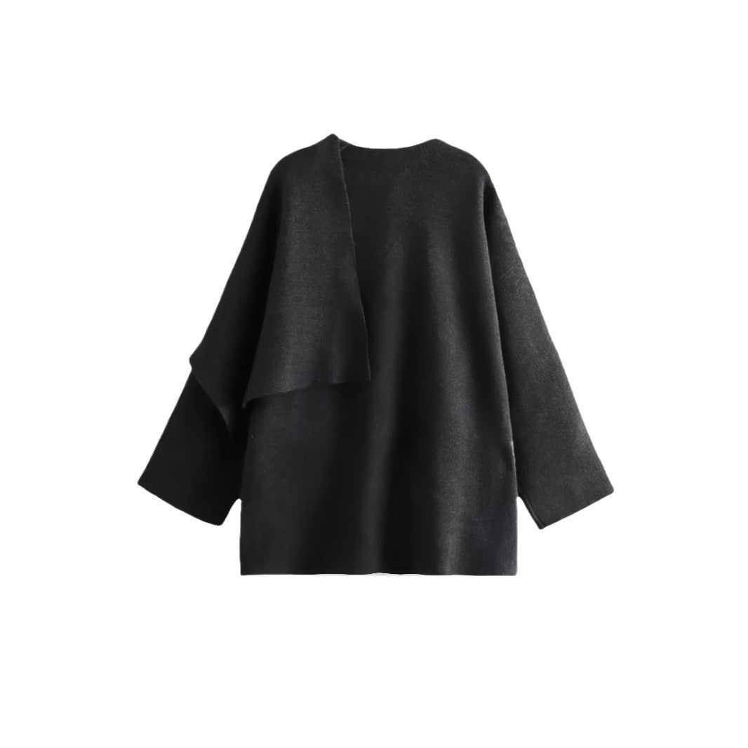 Elegant and Cozy Cape Jacket
