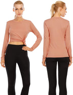 Women's Performance Long-Sleeve Shirt with Moisture-Wicking Material