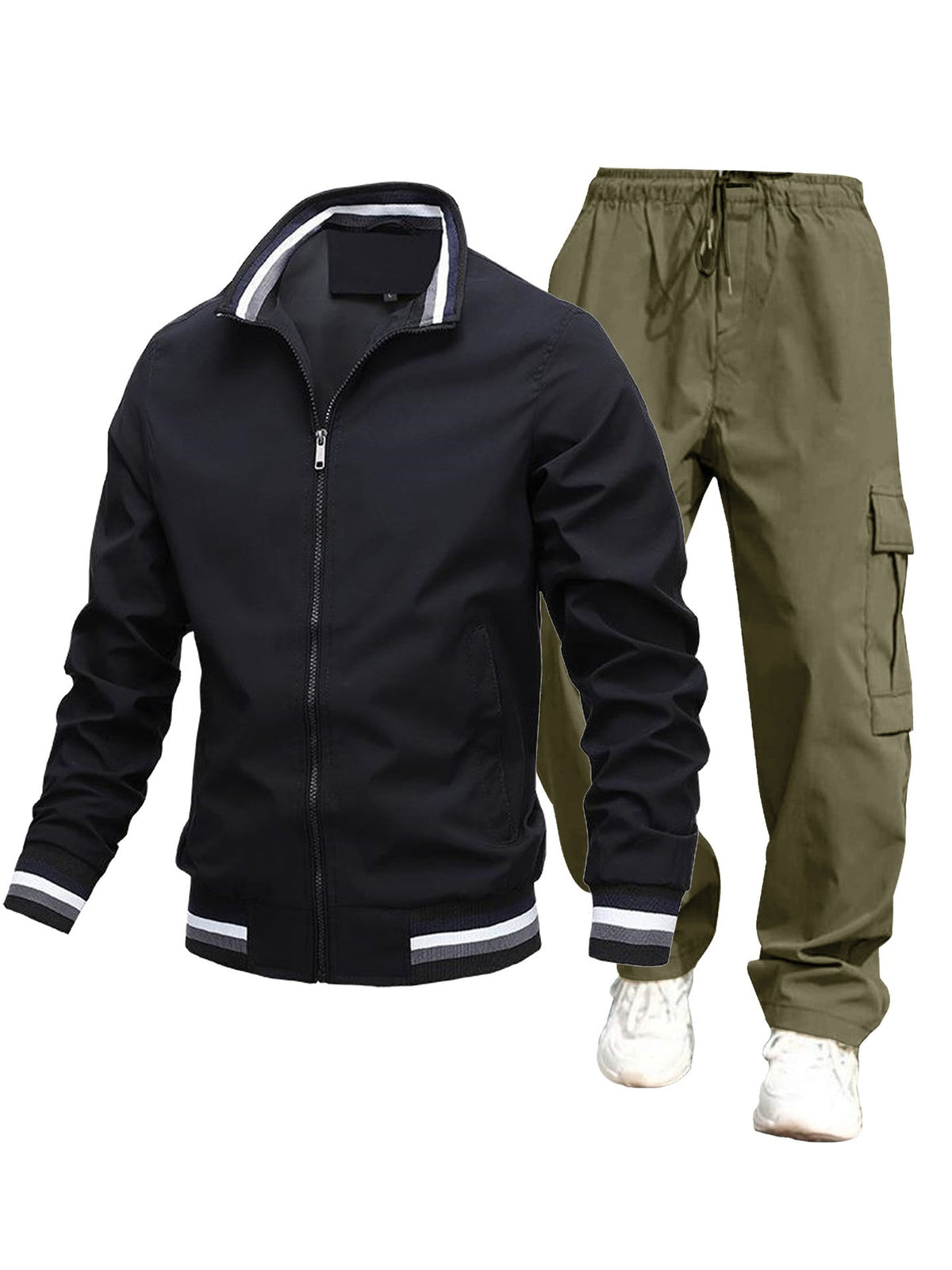Men's Sports Jacket and Cargo Pants