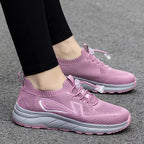 Women's Breathable Sneakers with Quick-Lace System