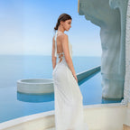 Women's Elegant Crocheted Mini Dress