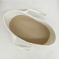 Packable Open-Top Straw Visor with Wide Brim and Carry Strap