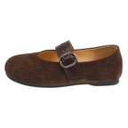 Women's Ballet Flats with Decorative Strap and Comfortable Footbed