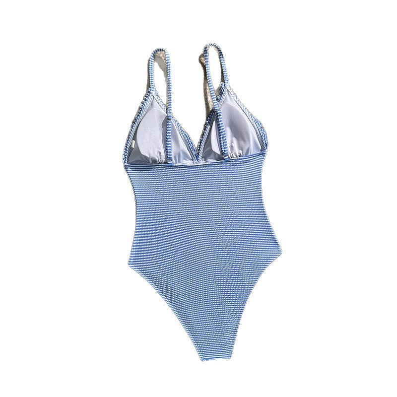 Women's Aesthetic Swimsuit with Detailed Accents