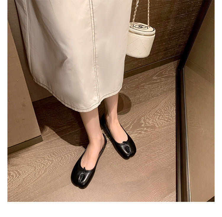 Women's Metallic Ballet Flats