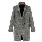 Women's Elegant Patterned Textured Blazer