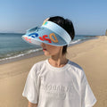 Adjustable Children's Sun Visor with Integrated Mini Fan