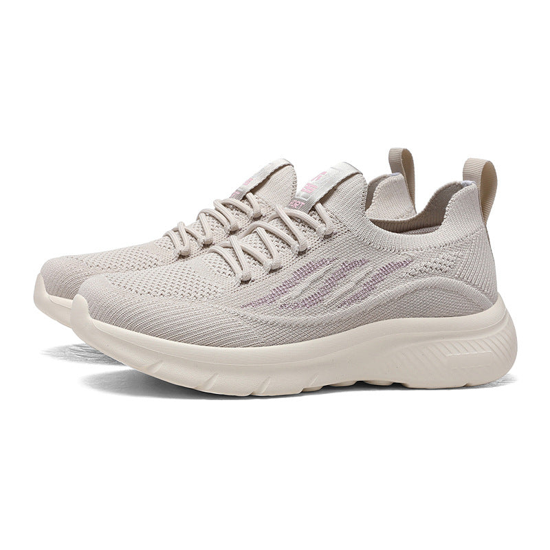 Women's Breathable Casual Sneakers with Cushioning Sole