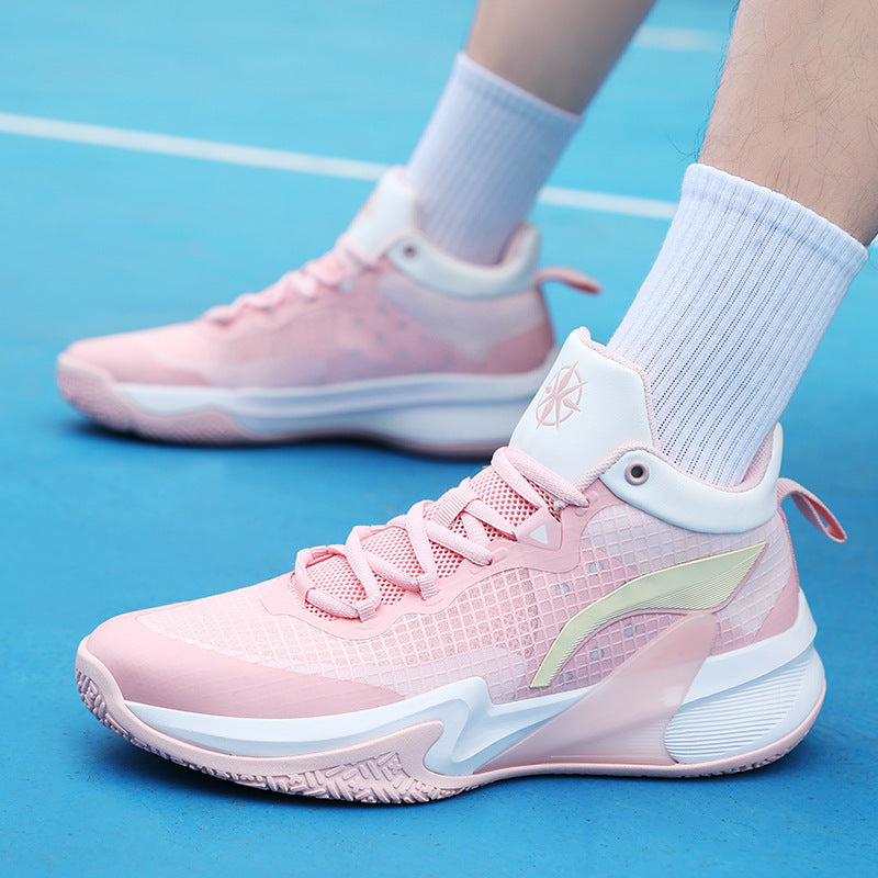 Women's Basketball Shoes with Breathable Upper and Cushioning Sole