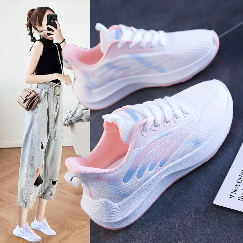 Women's Breathable Fitness Sneakers with Flexible Cushioning