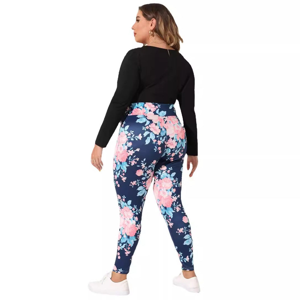 Women's Floral Leggings