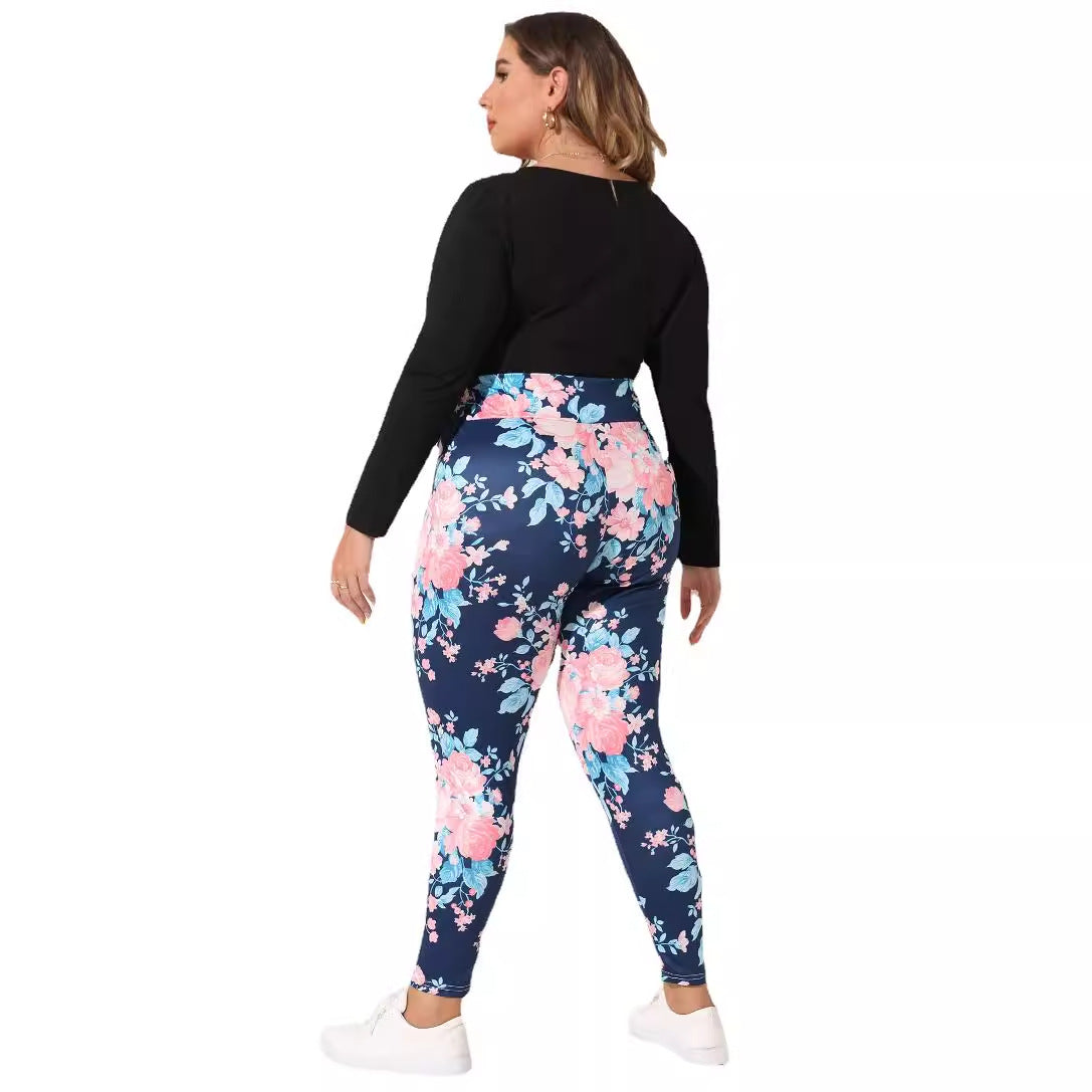 Women's Floral Leggings