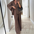 Women's Casual Linen Pantsuit