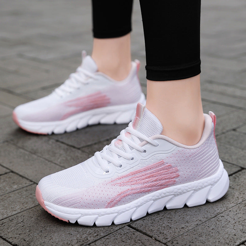 Women's Breathable Casual Sneakers with Innovative Cushioning Technology