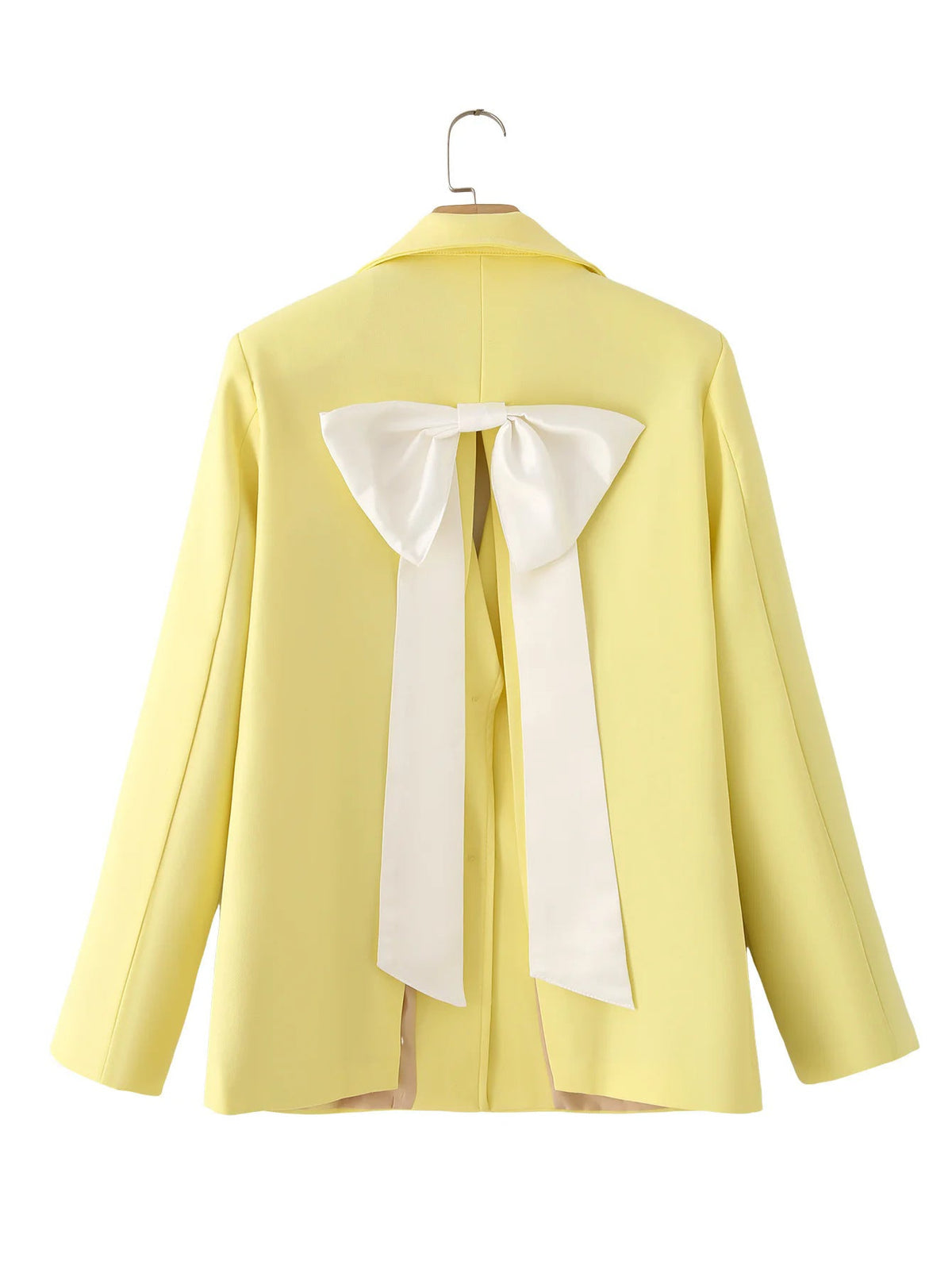 Women's Blazer Jacket with Elegant Cut and Practical Pockets