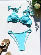 Women's Balconette Bikini with Adjustable Straps