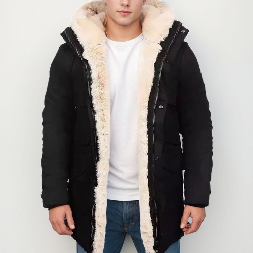 Women's Elegant and Warm Hooded Fleece Jacket