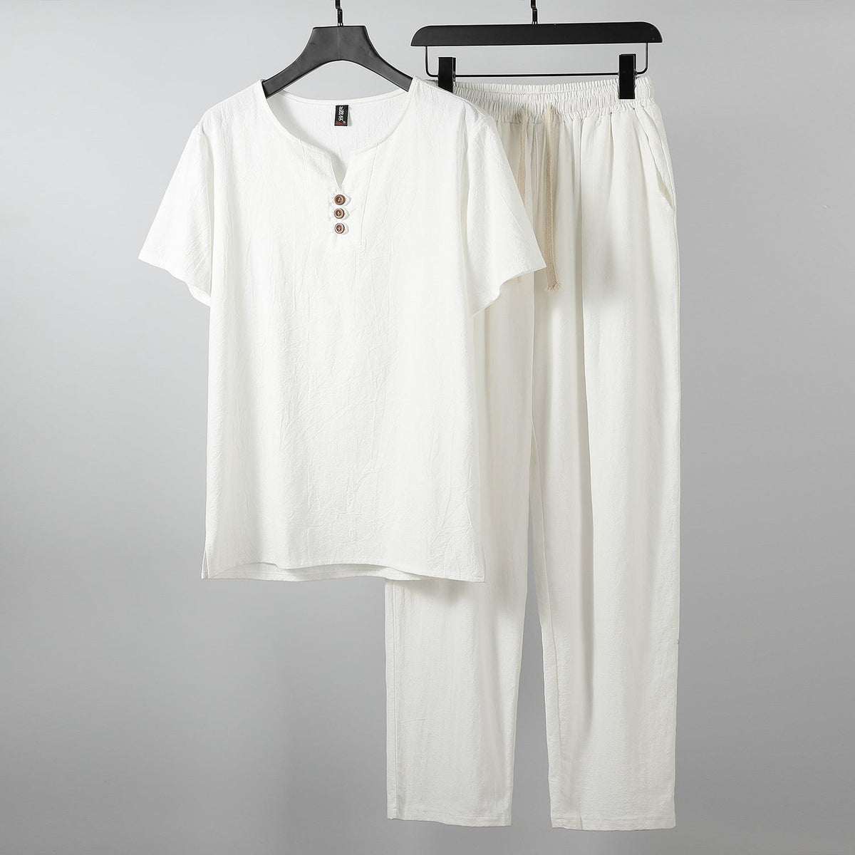 Women's Casual Lounge Set with Button Details