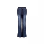 Elegant Bootcut Jeans with High Waist