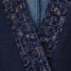 Women's Elegant Embellished Sleeve Jacket